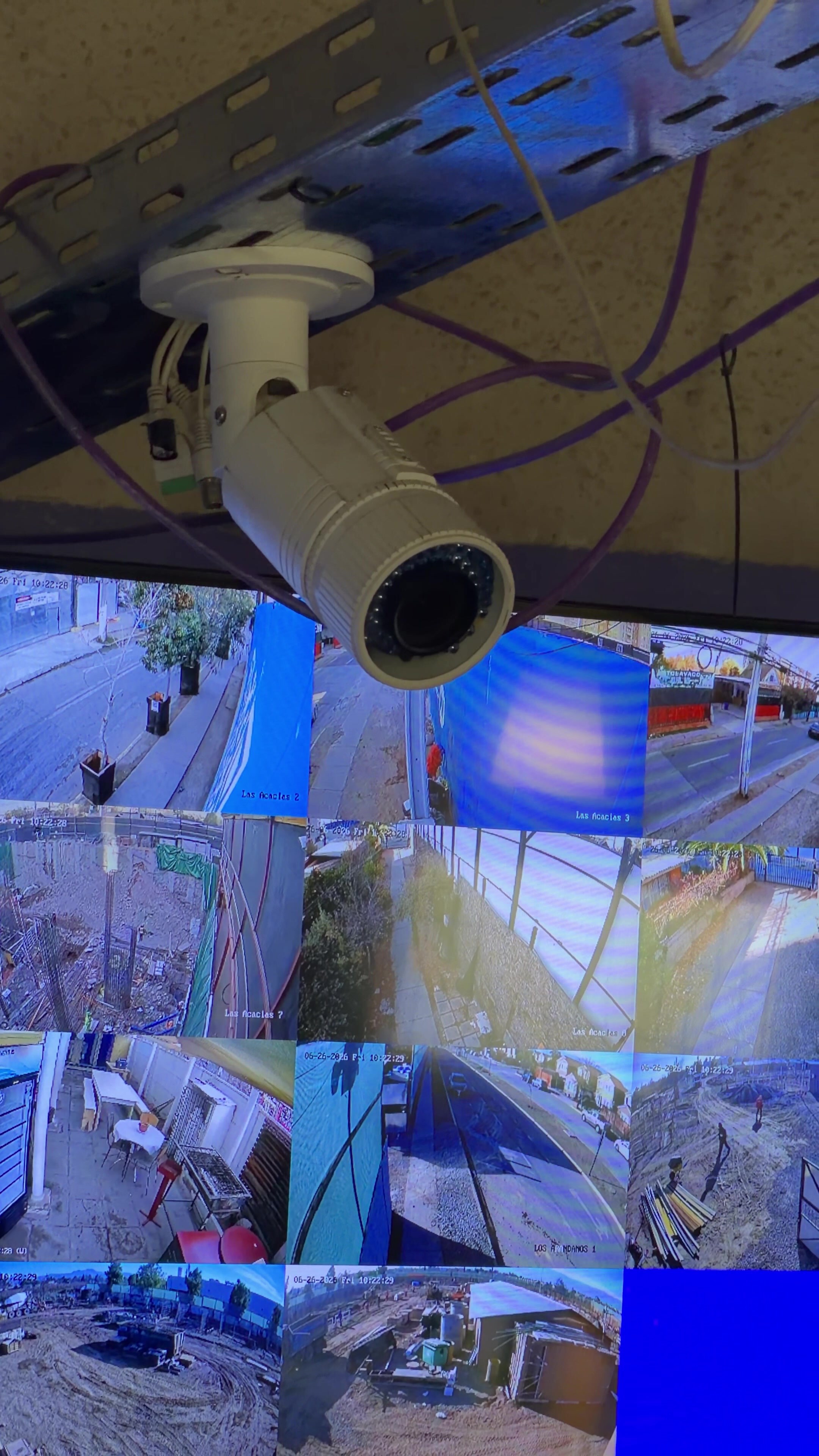 Cámara de seguridad instalada por Área Protegida